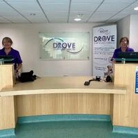 July 2022 Receptionists at front desk.833d1ac055af943712dc57d42a453a94